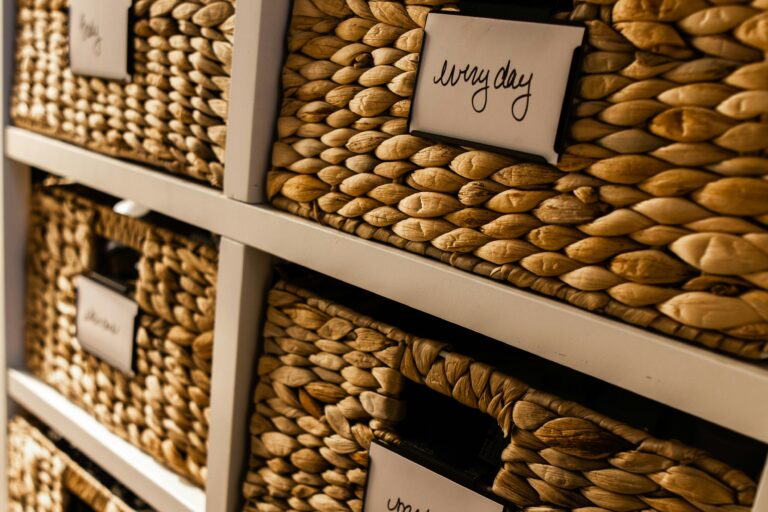 Organized Bins