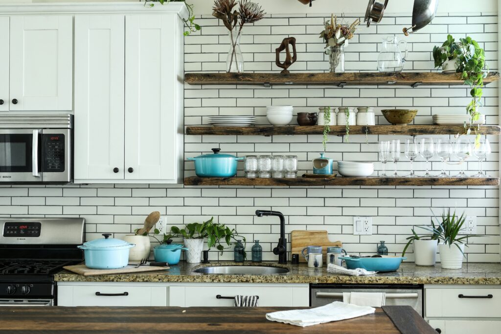 Organized kitchen