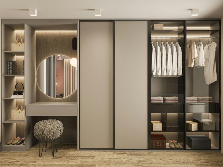 Organized closet