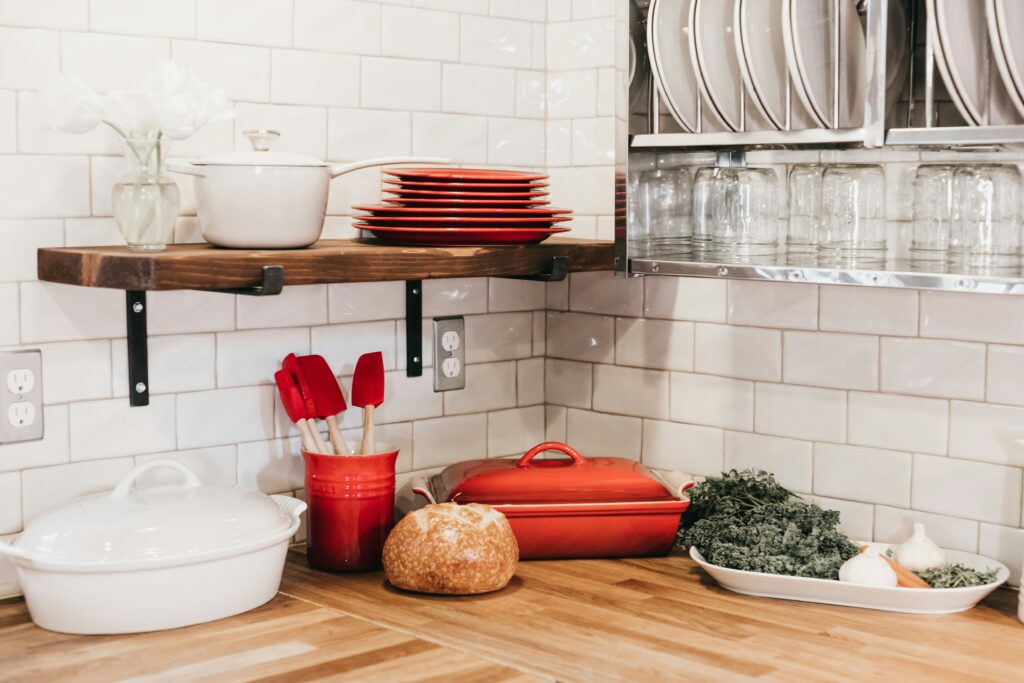 Organized kitchen