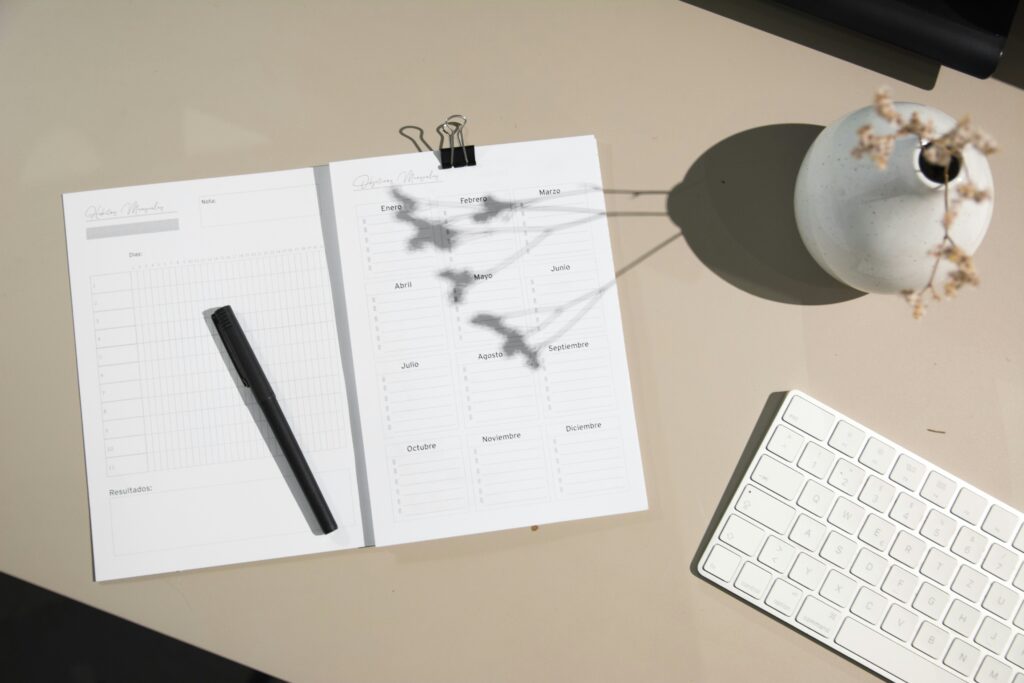 Organized calendar