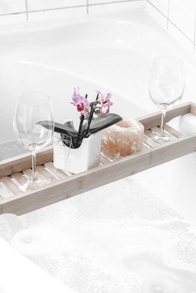 Organized bathroom