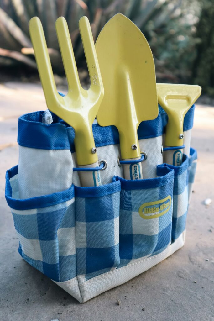 Organized garden tools