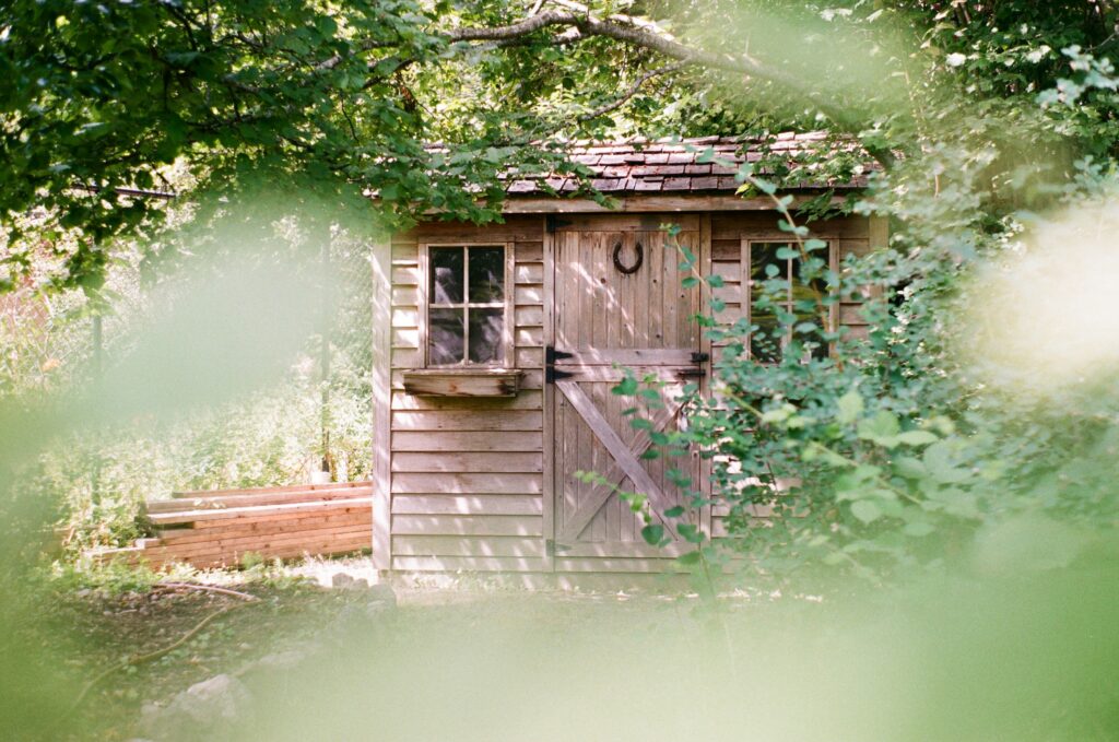 Tidy Garden shed