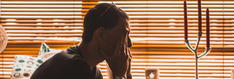 Overwhelmed person