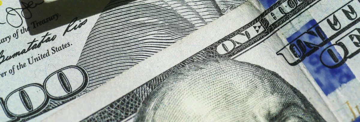 Dollar bills -organizing cost