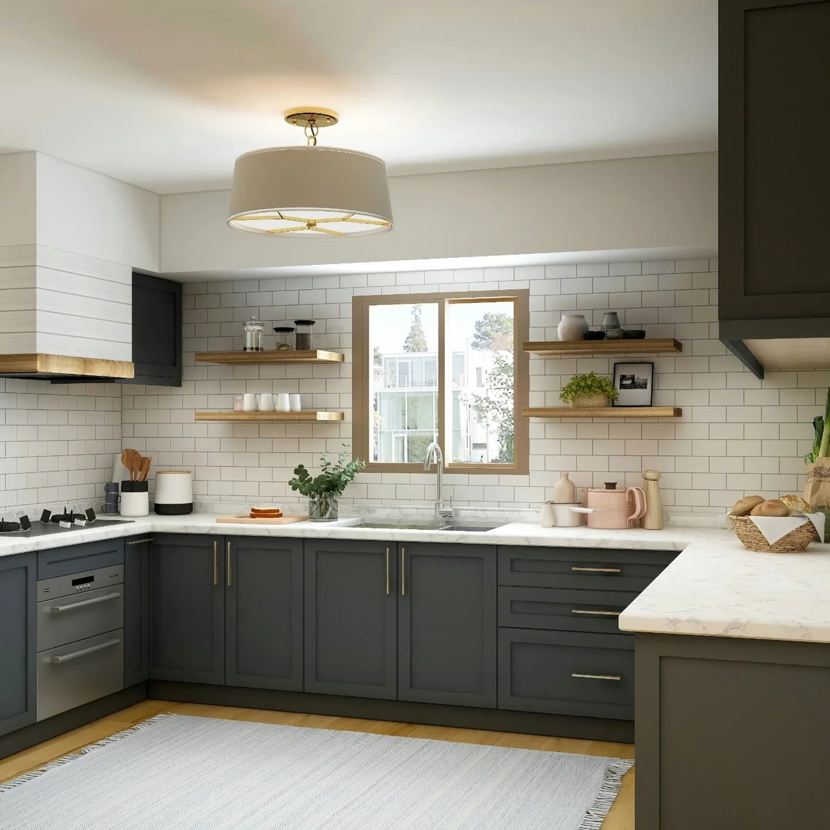 kitchen countertop backsplash tile refresh