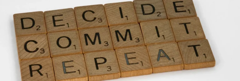 scrabble pieces spelling out words