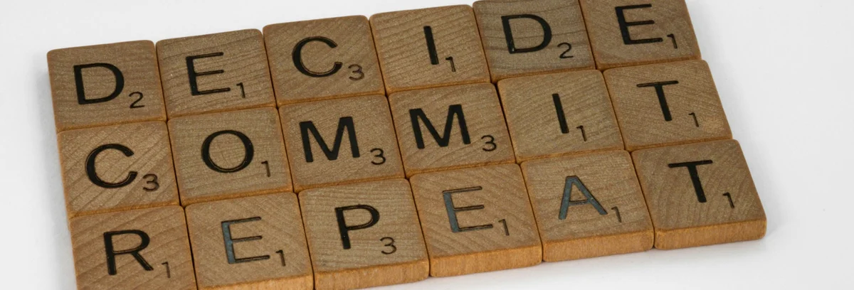 scrabble pieces spelling out words
