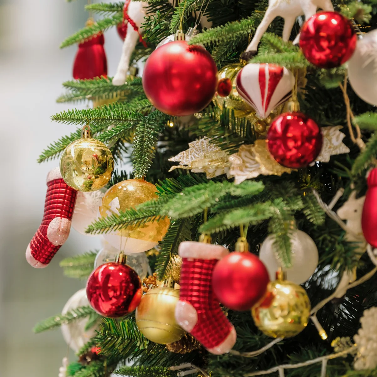 pulling out all holiday decor